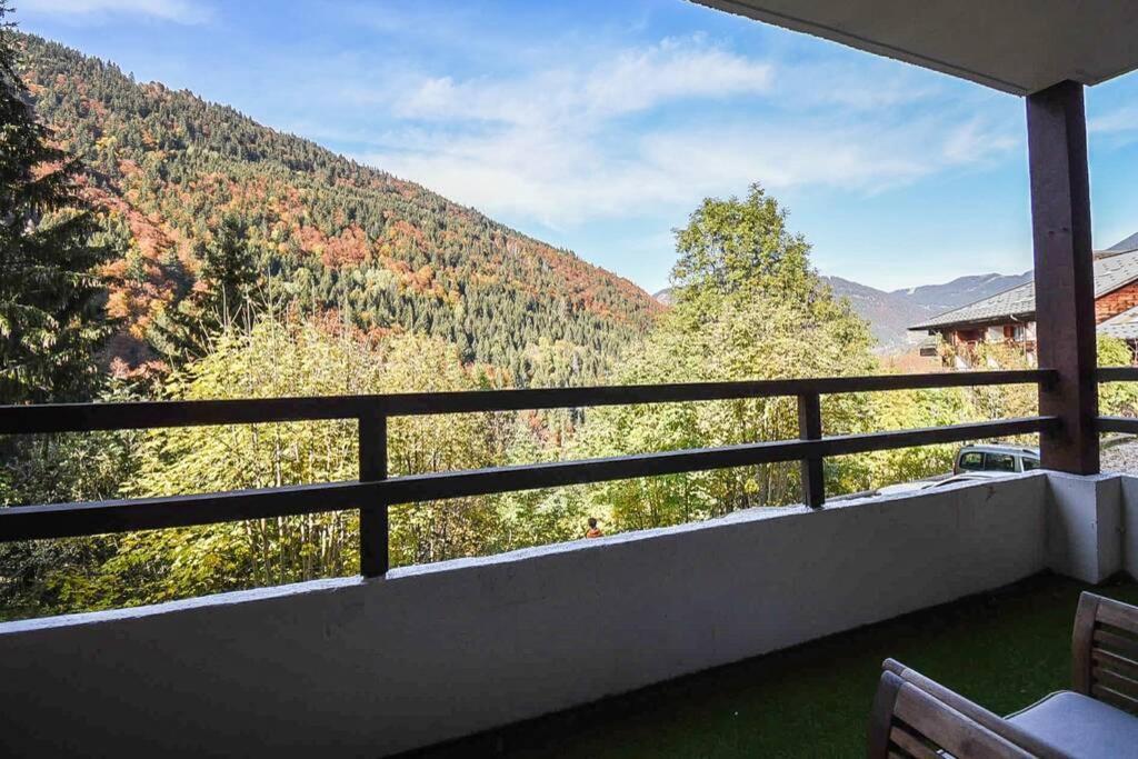 Le Relai S31 - Grand et lumineux studio avec coin montagne 4-6 pers, tout équipé, avec WIFI, à 30m des pistes avec un grand balcon, DRAPS NON COMPRIS Saint-Jean-dʼAulps Esterno foto